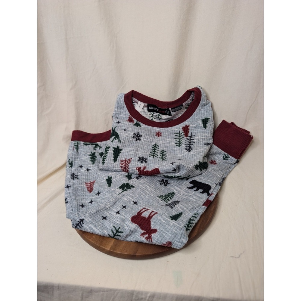Merry Lane 4t‎ Forest Animals Soft Pajama Set Toddler Kids